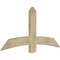 Ekena Millwork Bellingham Rough Sawn Timber Gable Bracket, Douglas Fir, 60"W x 30"H x 2"D x 6"F, 12/12 Pitch GBW060X30X0206BEL00RDF - alternate 2